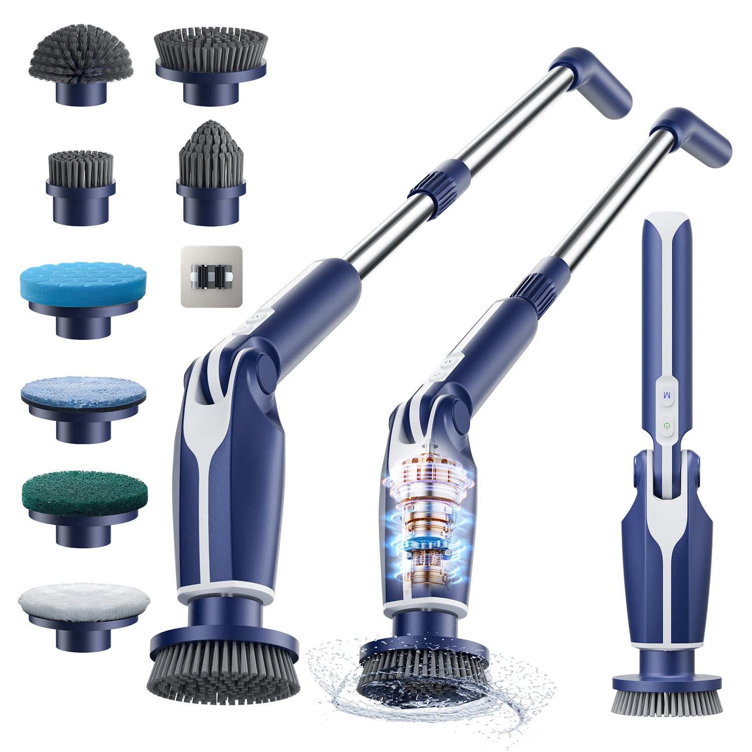 2024 Upgraded New Electric Spin Scrubber