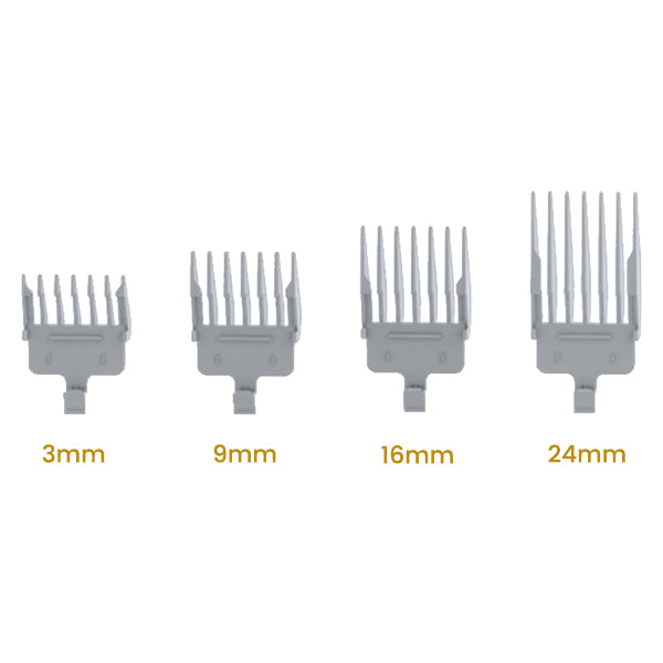 Bawetech MAS-503-PLUS-US Dog Grooming Kit Clipper Guides Set