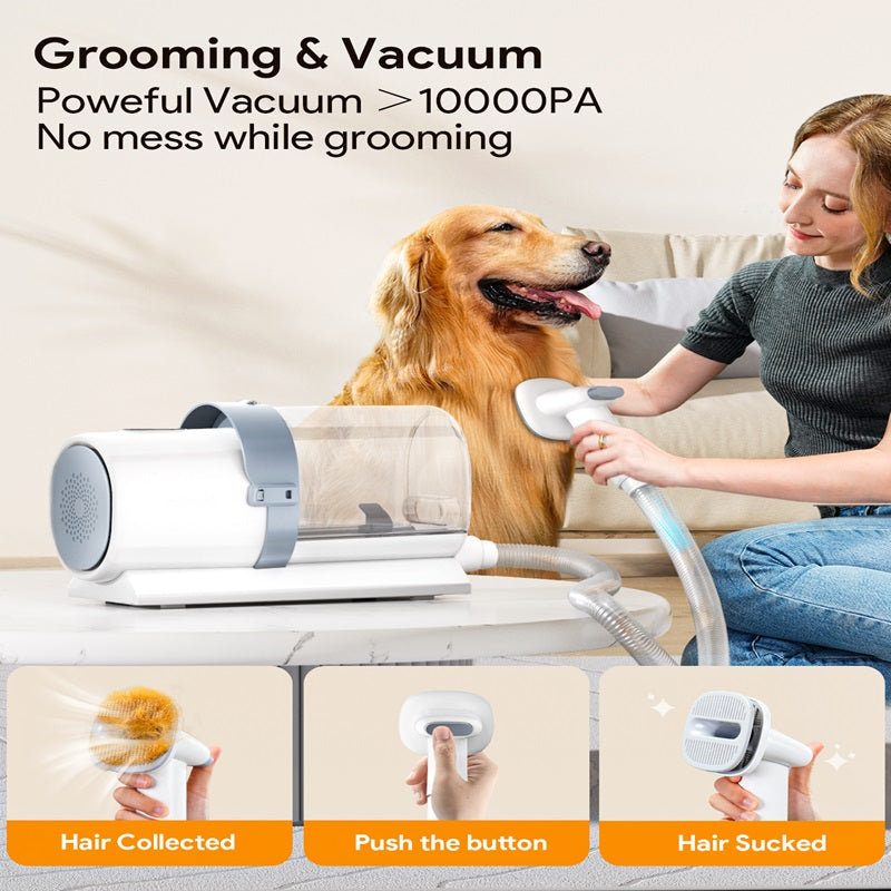 Leebein Dog Cat Grooming Kit with Vacuum