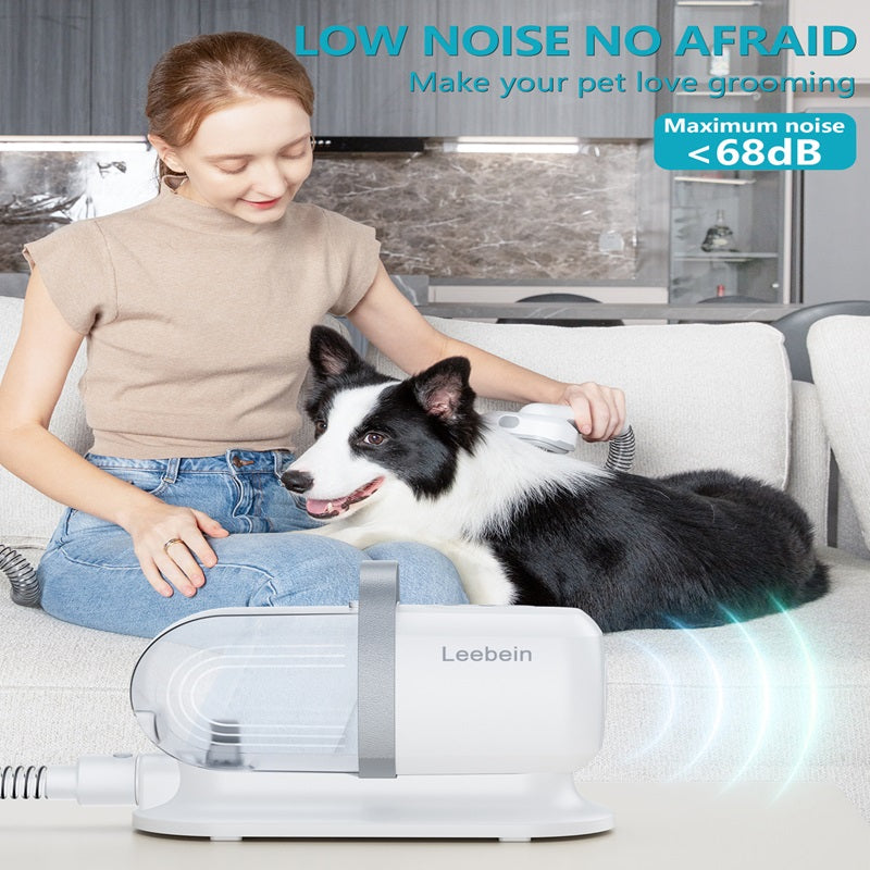 Leebein B2 5-In-1 Pet Grooming Kit With Vacuum Suction